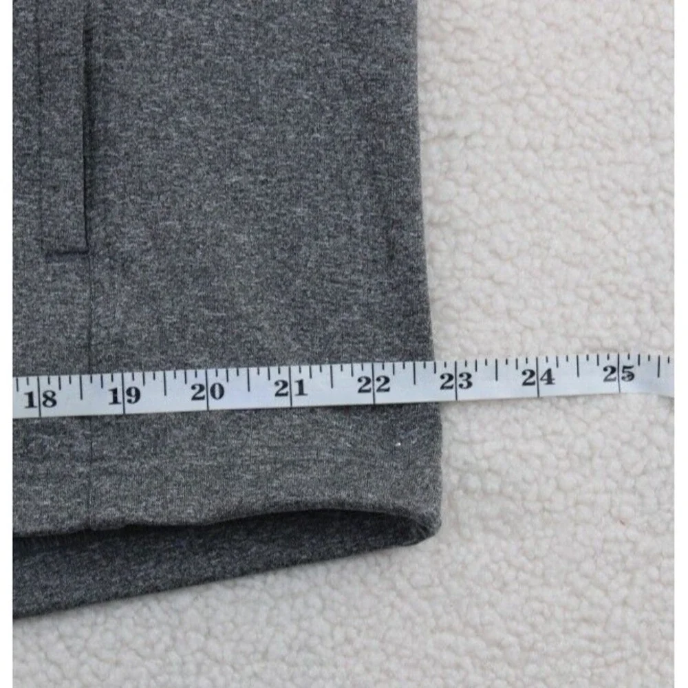 LEVELWEAR Men's Heather Gray Full Zip Vest Performance Logo Size L‎